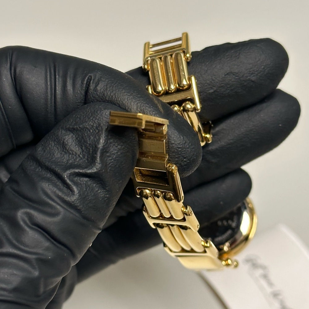 Balenciaga Paris Diamond Dial 18K Gold-Plated Date 24mm Ladies’ Luxury Watch - Picture 11 of 14
